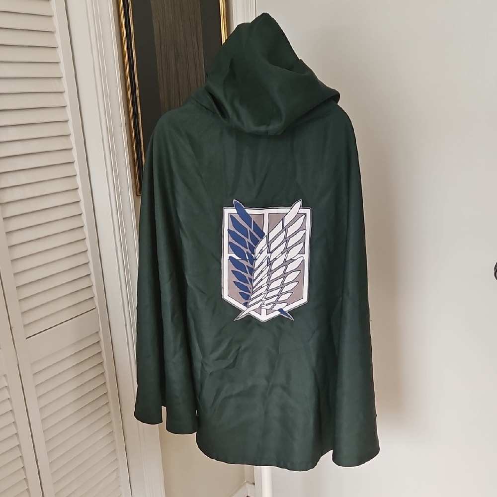 Attack On Titan Hooded Cosplay Cape